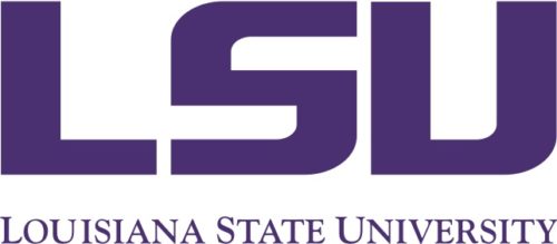 Logo of LSU for our ranking of online mba in hospitality management programs